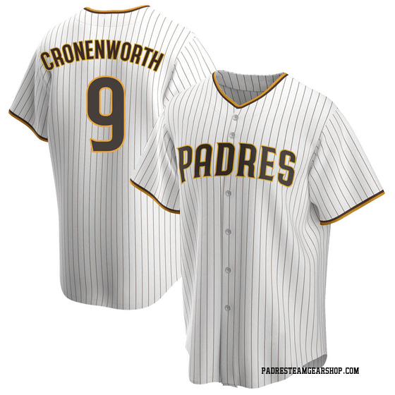 Men's San Diego Padres Jake Cronenworth White/Brown Home Jersey - Replica