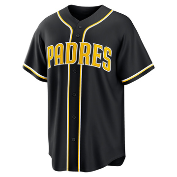 Men's San Diego Padres Jase Bowen Black Fashion Out Jersey - Replica
