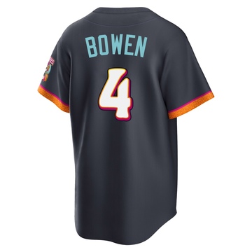 Men's San Diego Padres Jase Bowen Obsidian 2026 City Connect Stadium Jersey - Limited