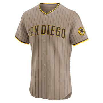Men's San Diego Padres Nate Colbert Brown Alternate Jersey - Elite