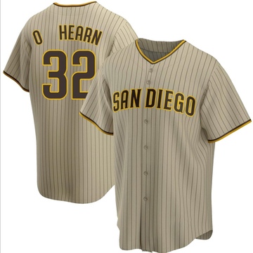 Men's San Diego Padres Ryan O'Hearn Sand/Brown Alternate Jersey - Replica