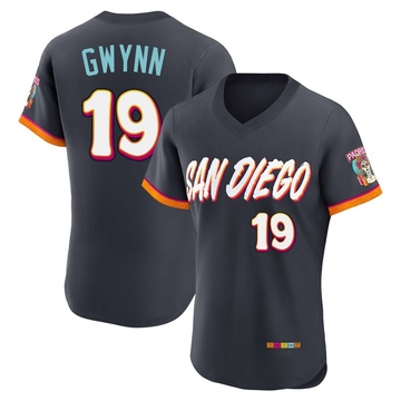 Men's San Diego Padres Tony Gwynn Obsidian 2026 City Connect Stadium Jersey - Authentic