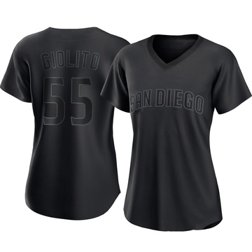 Women's San Diego Padres Lucas Giolito Black Pitch Fashion Jersey - Authentic