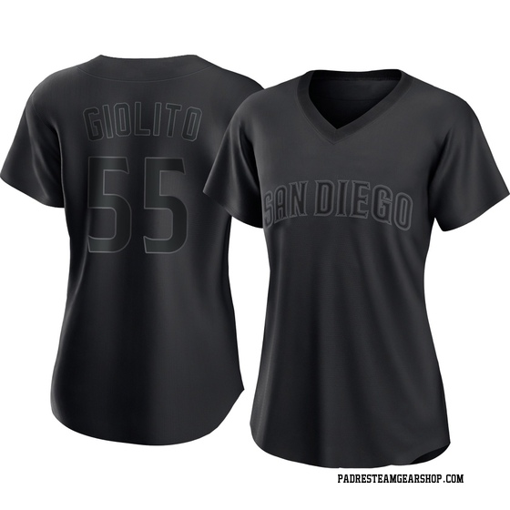 Women's San Diego Padres Lucas Giolito Black Pitch Fashion Jersey - Authentic