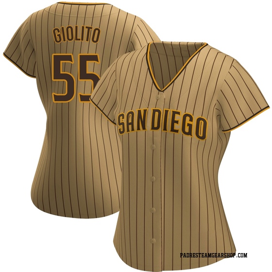 Women's San Diego Padres Lucas Giolito Tan/Brown Alternate Jersey - Replica