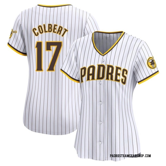 Women's San Diego Padres Nate Colbert White Home Jersey - Limited