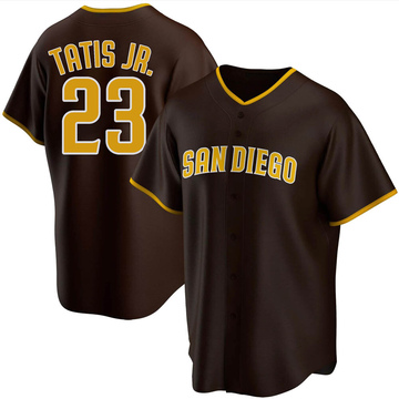 Youth San Diego Padres Fernando Tatis Jr. Brown Road Jersey - Replica