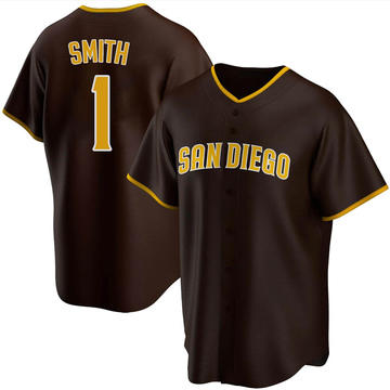 Youth San Diego Padres Ozzie Smith Brown Road Jersey - Replica